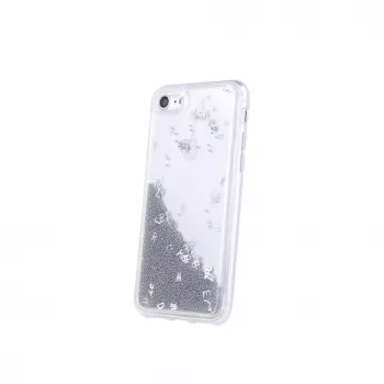 iLike Apple iPhone 11 Pro Liquid Letters TPU Hülle Silber