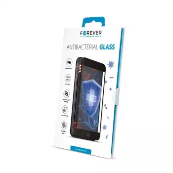 Forever Apple iPhone 7 Plus / 8 Plus Antibakterielle Displayschutzfolie aus gehärtetem Glas