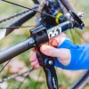 Forever Outdoor Bikes Kickstand - Seitenständer aus Aluminiumlegierung für 24-29 Zoll Fahrräder, Schwarz