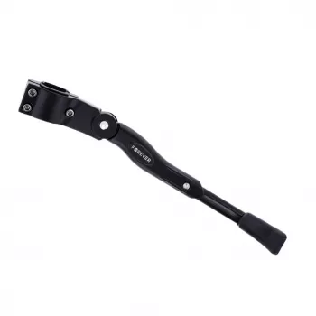 Forever Outdoor Bikes Kickstand - Seitenständer aus Aluminiumlegierung für 24-29 Zoll Fahrräder, Schwarz