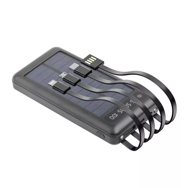 Setty Solar Power Bank SLR-100 10000 mAh Schwarz