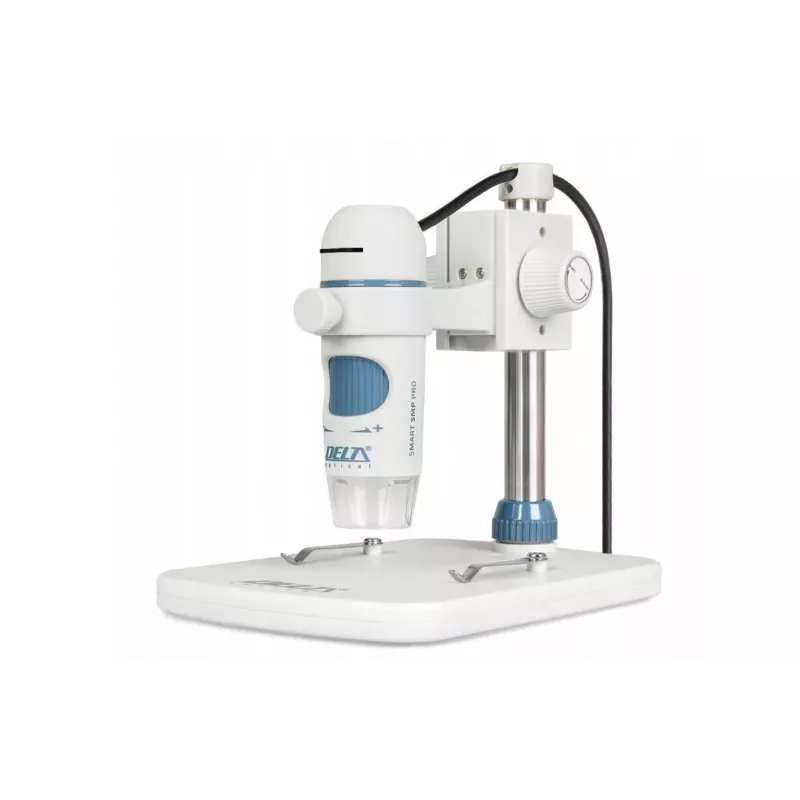 Delta Optical Smart 5MP Pro Digitalmikroskop 20-300x USB 2.0 mit Metallständer
