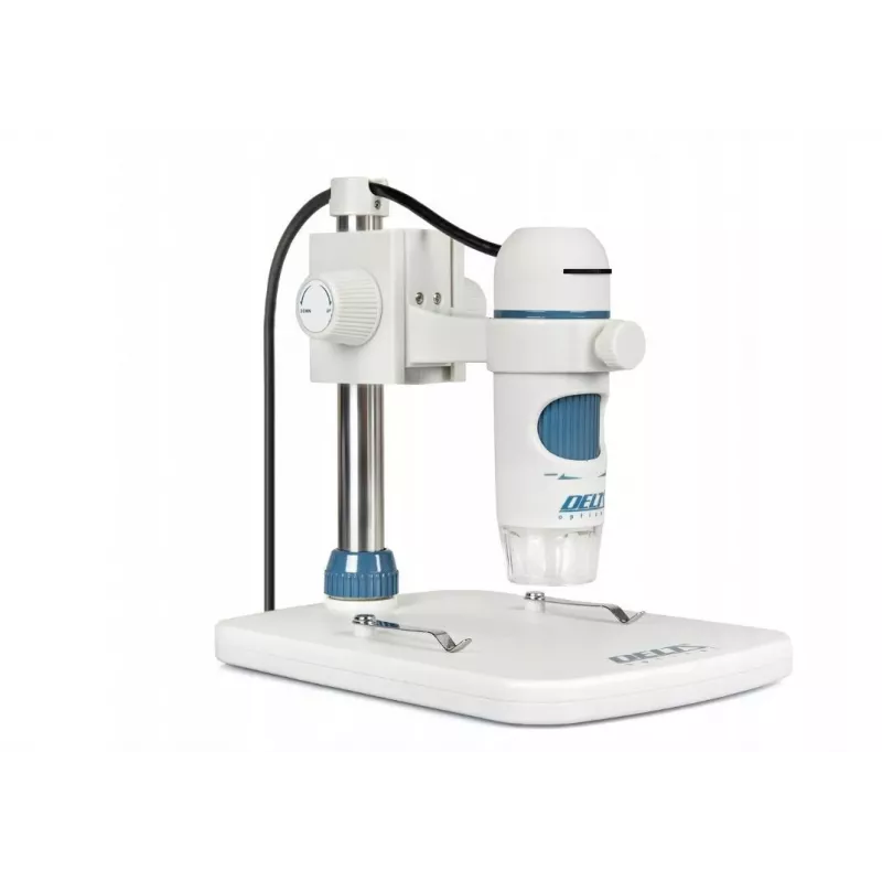 Delta Optical Smart 5MP Pro Digitalmikroskop 20-300x USB 2.0 mit Metallständer