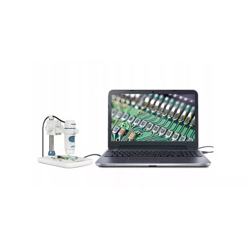 Delta Optical Smart 5MP Pro Digitalmikroskop 20-300x USB 2.0 mit Metallständer