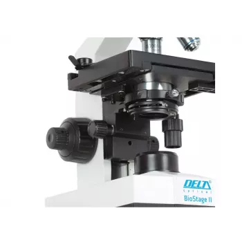 Delta Optical BioStage II Binokulares Durchlichtmikroskop 40x-1000x LED