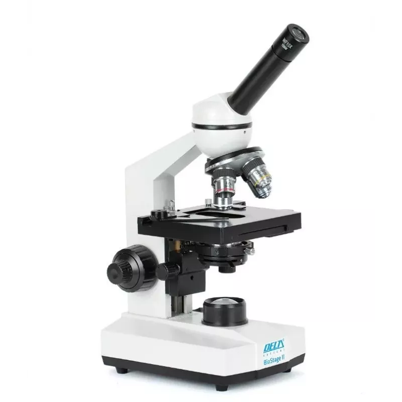Delta Optical BioStage II Binokulares Durchlichtmikroskop 40x-1000x LED