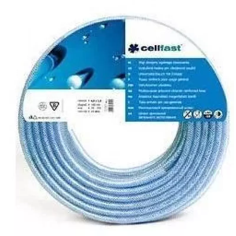 CELLFAST Verstärkter Mehrzweckschlauch 6,0x2,5 mm 110 m auf Ständer