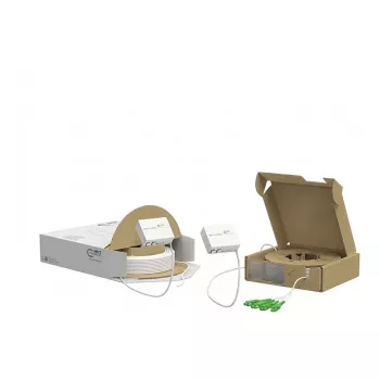 METZ CONNECT OpDAT VADT Spleißkassette 4x LC APC OS2 50m