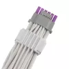 ASUS ROG EQUALIZER White Edition GPU-Stromkabel - 16-polig 12VHPWR auf 3x8-polig PCIe - 700mm Weiß