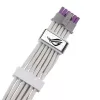 ASUS ROG EQUALIZER White Edition GPU-Stromkabel - 16-polig 12VHPWR auf 3x8-polig PCIe - 700mm Weiß