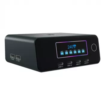ICY BOX IB-PS2401 Universal AC Fast Charger 90W Black
