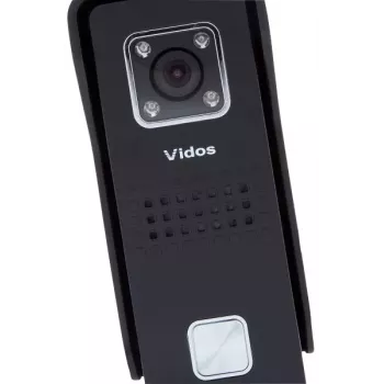 VIDOS S6B Außentürstation - Silber/Grau, 4-Draht, IP65, IR-Nachtsicht
