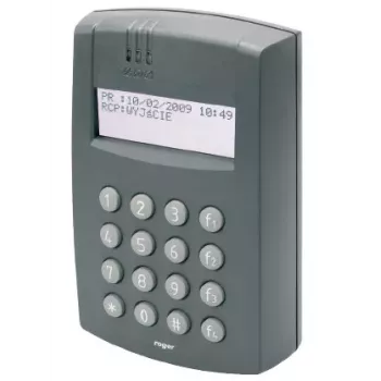ROGER MCT68ME-IO-I Proximity Reader, Schwarz, RS485/Wiegand/OSDP, 125kHz/13,56MHz, IP65