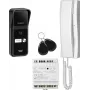 ORNO OR-DOM-BA-935ZD/W 2-Draht Audio-Türsprechanlagen-Set für Einfamilienhaus, Weiß