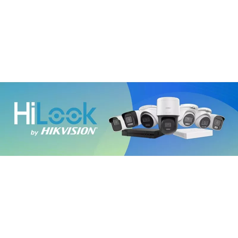 Hikvision Hilook IPC-B160HA-LU Schwarz 6MP Smart Hybrid Light Bullet Netzwerkkamera