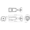 Hikvision Pro Series mit AcuSense DS-2CD2683G2-LIZS2U(2.8-12mm) Bullet IP Überwachungskamera Außen 3840 x 2160 Pixel Decke/Wand