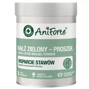 ANF ANIFORTE Green Lipped Mussel Pulver für Hunde und Katzen - 100g
