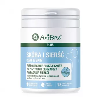 ANF ANIFORTE Haut- und Fellergänzungsmittel für Hunde - 90 Tabletten