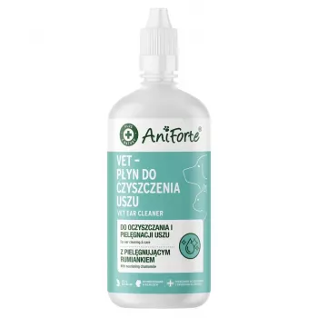 ANIFORTE Vet Ohrenreinigungsflüssigkeit für Hunde und Katzen 250 ml