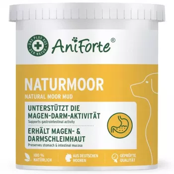 ANIFORTE Natural Moor Mud Supplement für Hunde und Katzen 300g