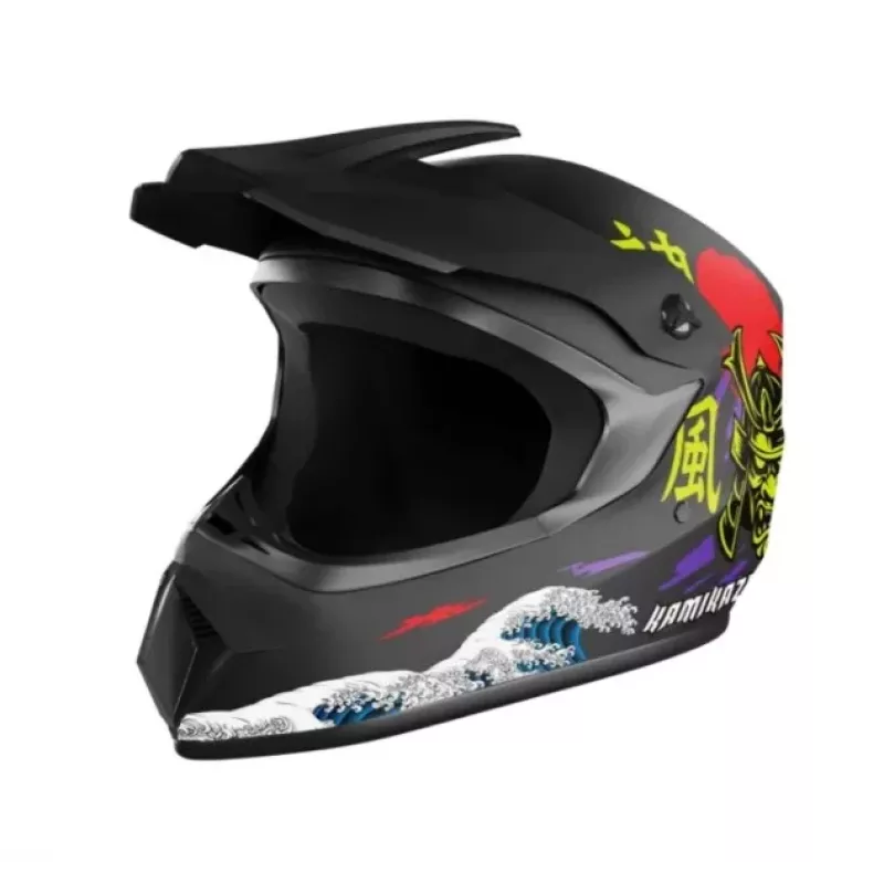 KAK Full-Face Helmet Kamikaze Katana AKC205 Größe L