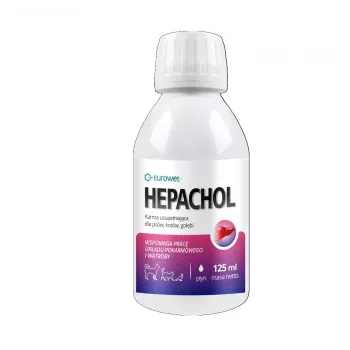EWE EUROWET Hepachol Leberunterstützung für Hunde und Katzen - 125ml
