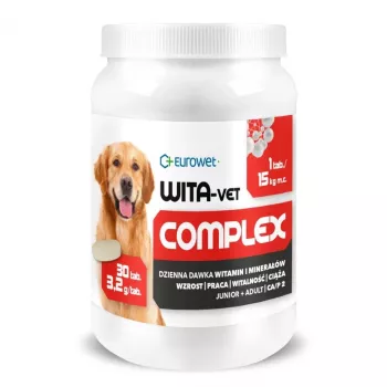 EWE EUROWET Wita-Vet Complex 3,2g Nahrungsergänzungsmittel für Hunde - 30 Tabletten
