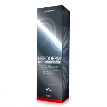 EWE EUROWET Hexoderm Excellence Medizinisches Shampoo für Hunde und Katzen - 200 ml