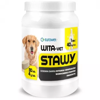 EWE EUROWET Wita-Vet Joints - Nahrungsergänzungsmittel für Hunde - 30 Tabletten