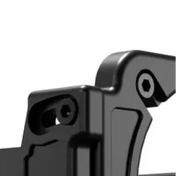 SABELT DD Wheel Front Mount – Direct Drive Wheelbase-Montagehalterung, schwarz pulverbeschichteter Stahl