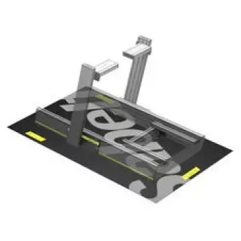 SABELT SIM RACING Sabelt Sim Floor Mat, 170 × 100 cm, Anti-Rutsch, Schwarz