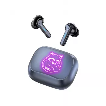 BXT Buxton BTW 8200 Racoon - In-Ear Wireless-Kopfhörer mit Ladecase, Weiß