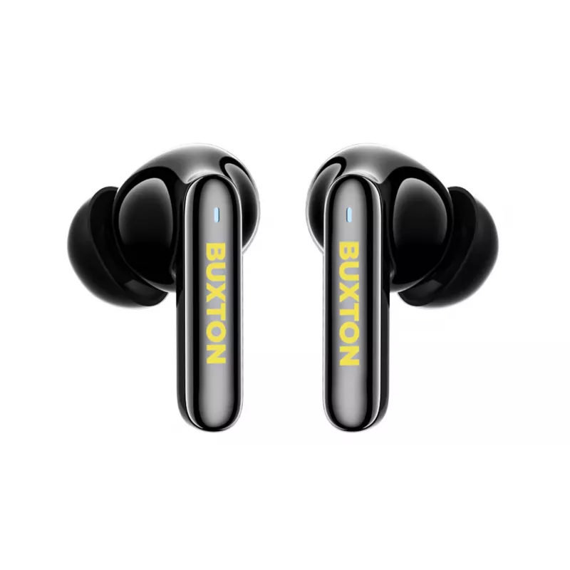 BXT Buxton BTW 7200 Black Tuya - True Wireless In-Ear Kopfhörer mit Ladecase, Schwarz, Bluetooth 5.2, IPX4, Touch-Steuerung, Tuya Smart App
