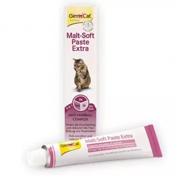 GMC GIMCAT Malt-Soft Paste Katzenleckerli zur Haarballenvorbeugung 200g