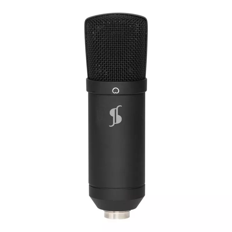 STAGG SUM45 Set - USB-Mikrofon-Set mit Mikrofon, Stativ, Spinnenhalterung, Popschutz und USB-Kabel