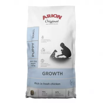 AIN ARION Original Puppy Small Growth Chicken - Trockenfutter für Hunde - 7 kg