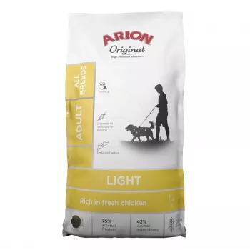 AIN ARION Original Light Trockenfutter für Hunde 12kg