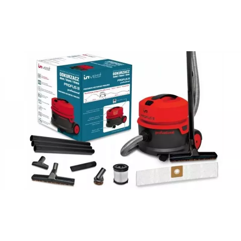 IVE Industrie-Staubsauger 1200 W PROFUS III INVEST