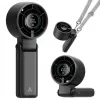 AEL Aecooly Halo 02 Tragbarer Handventilator, Schwarz