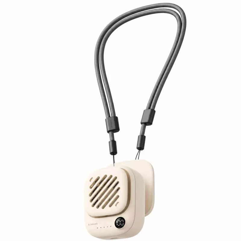 AEL Aecooly Click 01 Mini Tragbarer Nackenventilator - Beige
