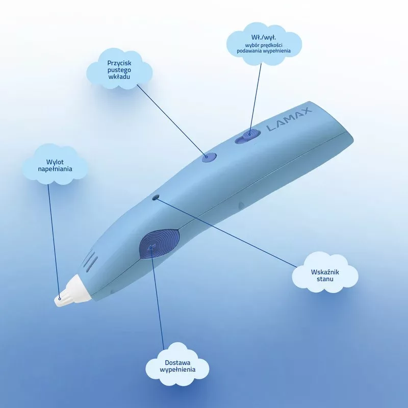 LAMAX ArtKid1 3D 3D-Stift, Blau