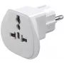Goobay 94026 Reiseadapter UK, US, IT, CH auf EU, Weiß