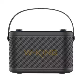 W-KING H10 Tragbarer Bluetooth-Lautsprecher 120W RGB-Lichter IPX6 Schwarz