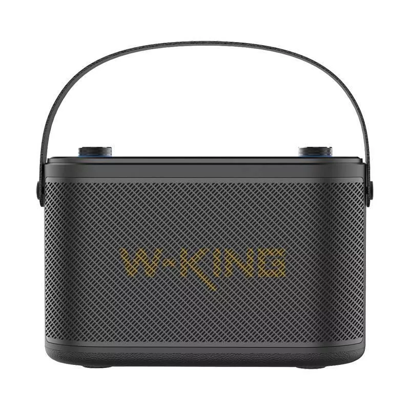 W-KING H10 Tragbarer Bluetooth-Lautsprecher 120W RGB-Lichter IPX6 Schwarz