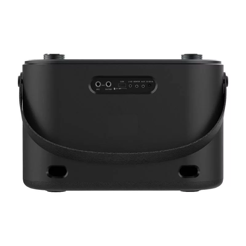 W-KING H10 Tragbarer Bluetooth-Lautsprecher 120W RGB-Lichter IPX6 Schwarz