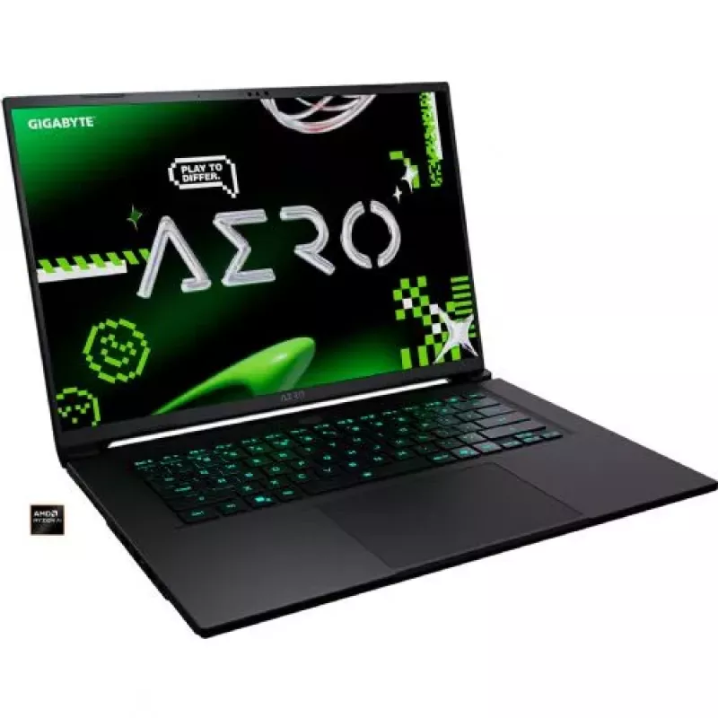 Gigabyte Aero X16 1VH93DEC64AH Laptop, AMD Ryzen 7, 32 GB RAM, SSD, 16,0" WQXGA (generalüberholt)