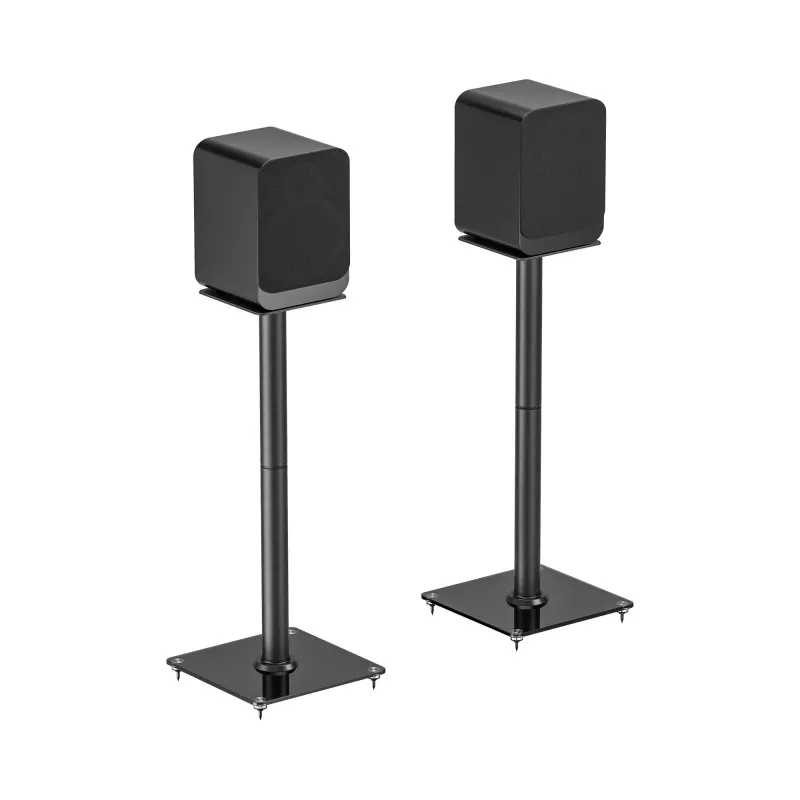 SBOX SB-76L Lautsprecher-Bodenstativ Paar Schwarz 680-1100mm