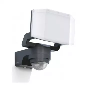 STEINEL XLED PRO Expanse S LED-Flutlicht mit PIR-Sensor, Anthrazit, 2124 lm, 20,5 W, 3000 K, IP44, Bluetooth
