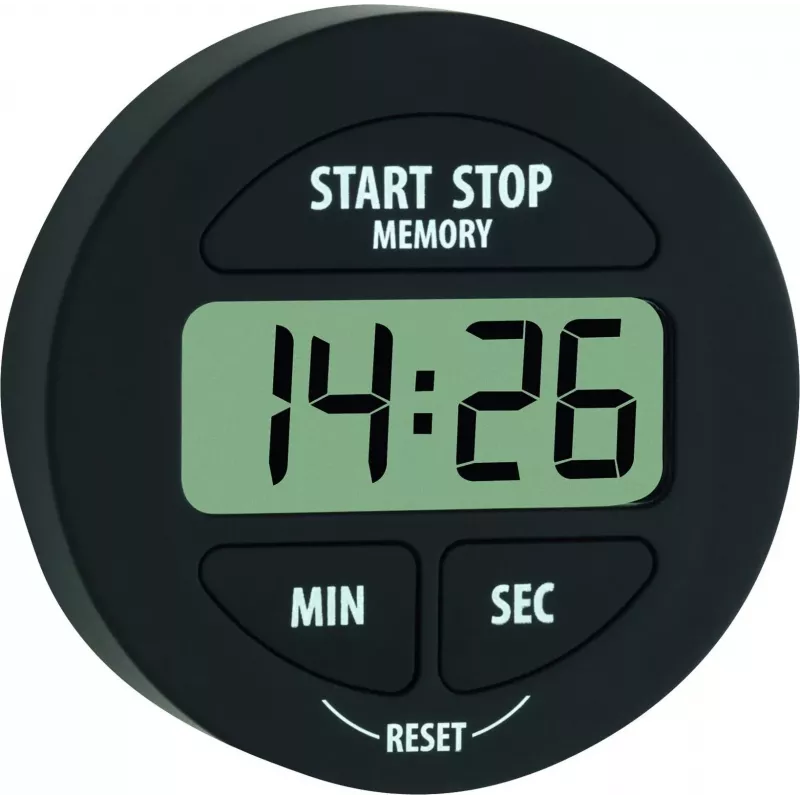 TFA 38.2022.01 Digitales Thermo-Hygrometer, Schwarz