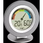 TFA 30.5019 Thermo-Hygrometer COSY - Digitales Innen-Thermometer und Hygrometer mit Max/Min-Speicher, Komfortzonenanzeige, LCD-Display, Weiß